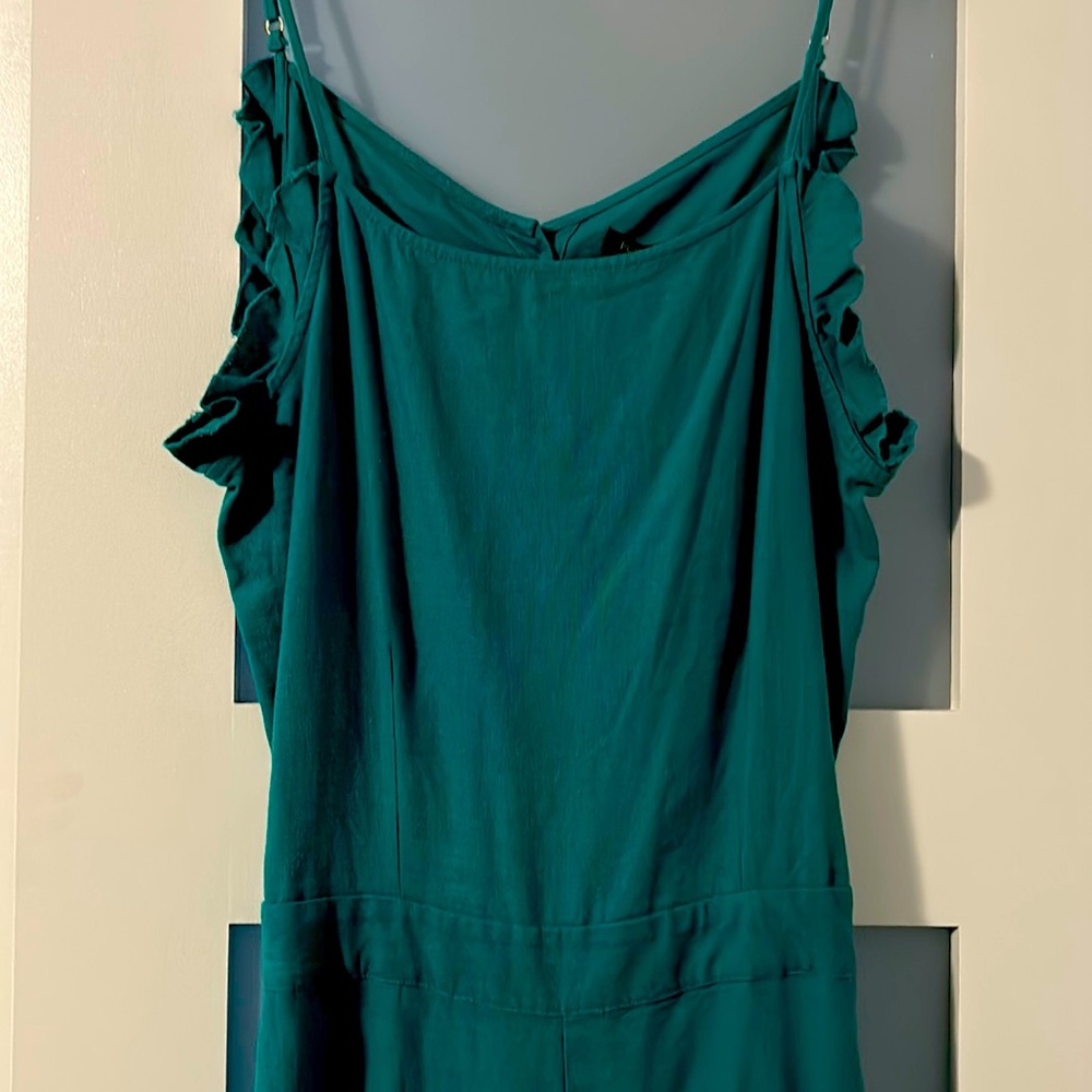 For CYNTHIA Large Emerald Green Romper